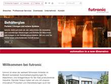Tablet Screenshot of futronic.de